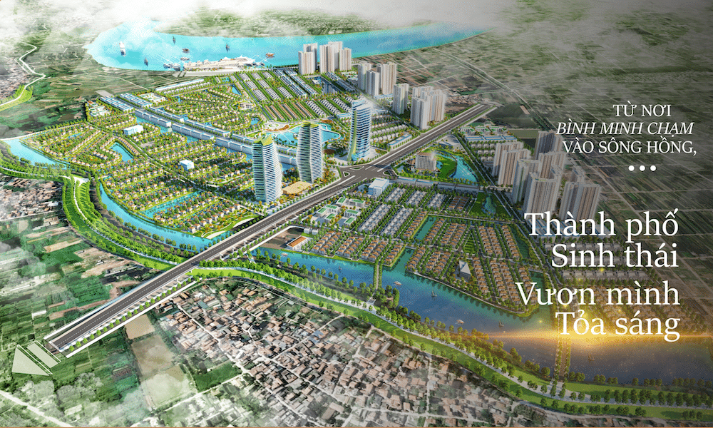 Hạ tầng giao thông của toàn tỉnh cũng được đồng bộ nhờ có dự án Alluvia City