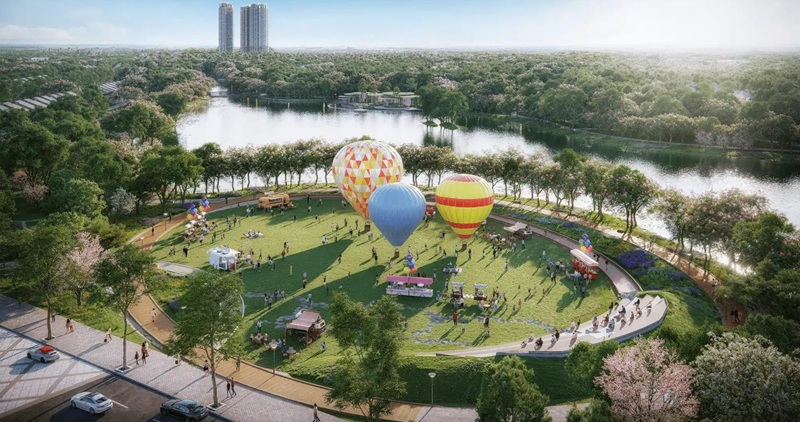 Người dân sinh sống quanh dự án cho biết khu đô thị Alluvia City luôn khô ráo trong những ngày mưa lớn