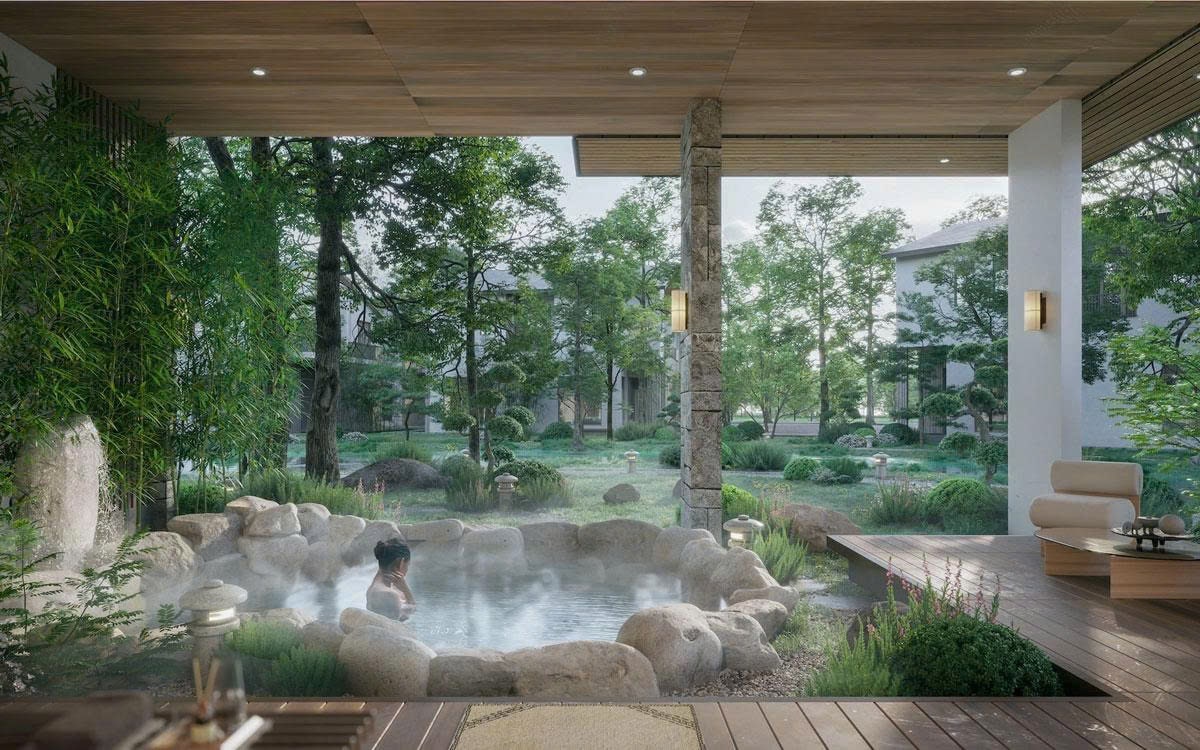 Nhờ có khoáng nóng, Alluvia đã trở thành điểm đến du lịch nghỉ dưỡng hàng đầu tại Hưng Yên