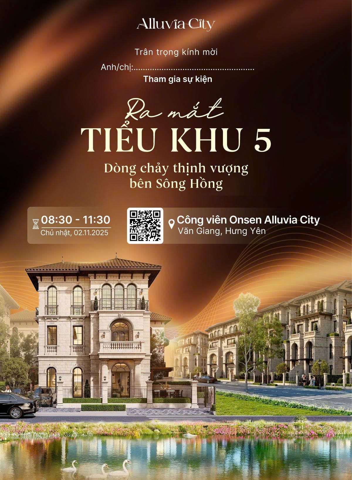 Sự kiện ra mắt Tiểu khu 5 - Dòng chảy thịnh vượng bên sông Hồng