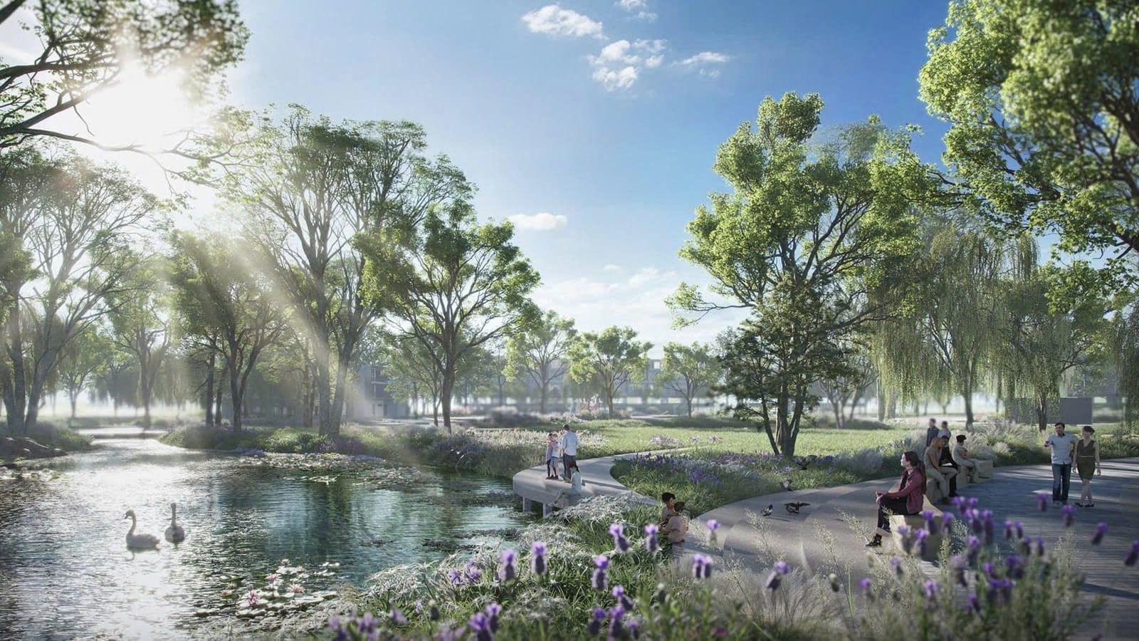 Yếu tố khoáng nóng góp phần định vị thương hiệu riêng cho Alluvia City